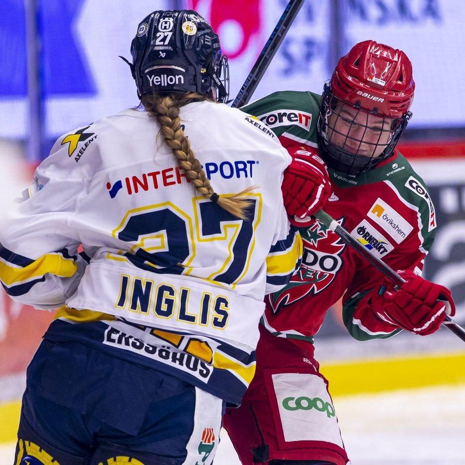 Sweden blazes trail in women's hockey by allowing body checking and finds health, quality benefits